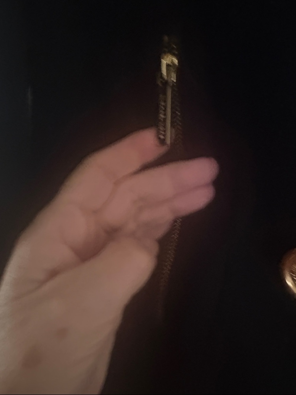 Michael Kors Black Double-Breasted Pea Coat with Gold Buttons - Picture 4 of 7